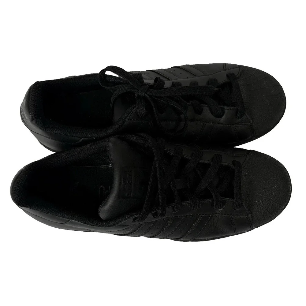 Adidas Superstar Foundation J Core Black-Black B25724 Sneaker Size 7 - Picture 5 of 8